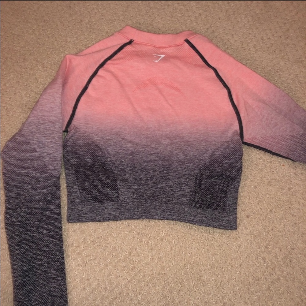 Gymshark seamless ombré top